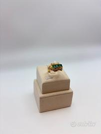 Anello in oro giallo 18k