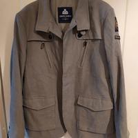 Giacca da uomo in cotone grigio Armata di Mare