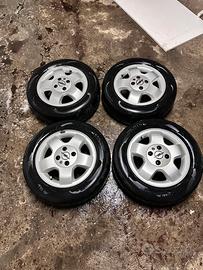 Cerchi in lega gommati Opel Corsa 1.2 anno 2001