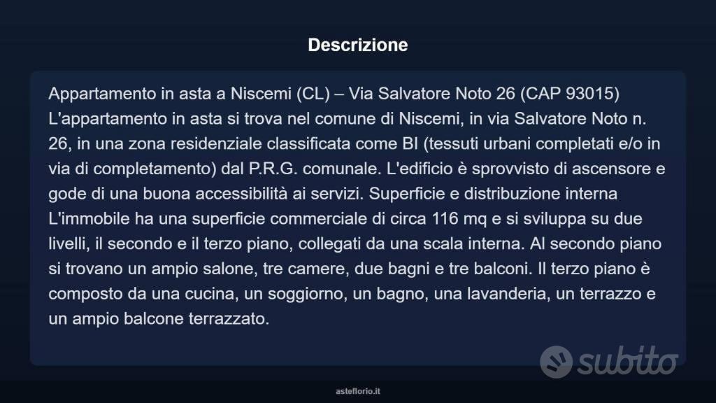 Appartamento – Niscemi, Caltanissetta - Vista 4