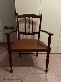 Poltroncine in legno