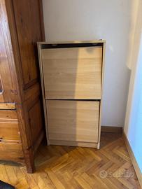Scarpiera Ikea in legno