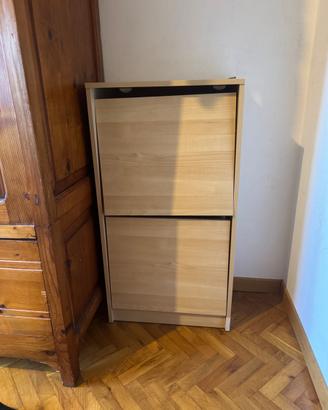 Scarpiera Ikea in legno