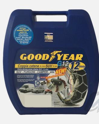 Catene da neve GOODYEAR G12 12mm con tensionatore