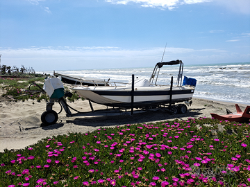 Molinari 6.30 con carrello motorizzato x spiaggia