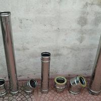 Kit tubi inox per stufa a pellet o legna