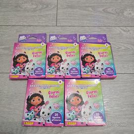 Lotto 5 Box da 25 Bustine di Gabby’s Dollhouse 