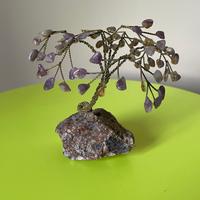 Albero - bonsai in pietra ametista