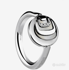 Anello Damiani -  argento con diamanti