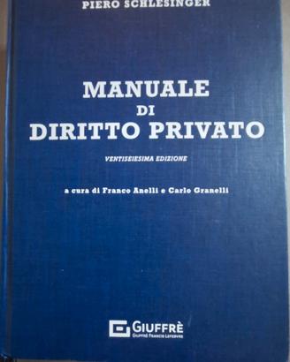 Manuale Diritto Privato
