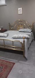 Telaio letto matrimoniale in ottone