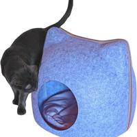 Cuccia Caverna pieghevole per gatti