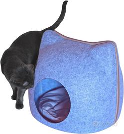 Cuccia Caverna pieghevole per gatti