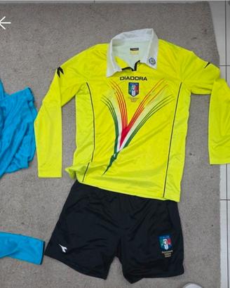 Lotto 2 Maglie Arbitro AIA  Centenario+Celeste