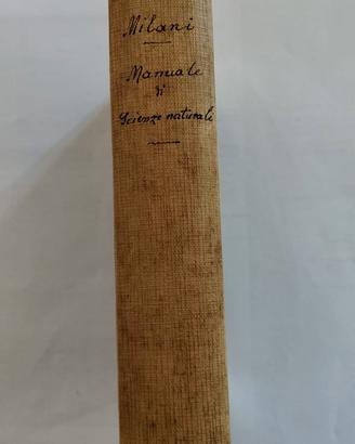 Manuale di scienze naturali Milani