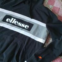 Felpa con cappuccio ELLESSE basic Nero Tg. XS