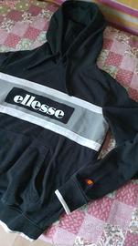 Felpa con cappuccio ELLESSE basic Nero Tg. XS