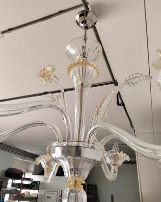 artigianato veneto lampadario in vetro di murano