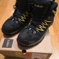 Scarponi trekking CMP 37 blu