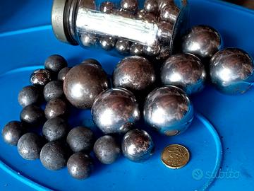 biglie in acciaio inox 