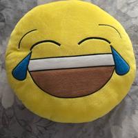 cuscino emoticon come nuovo 33 cm