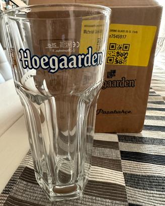 6 bicchieri Hoegaarden 0,25
