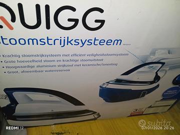 ferro da stiro con caldaia 