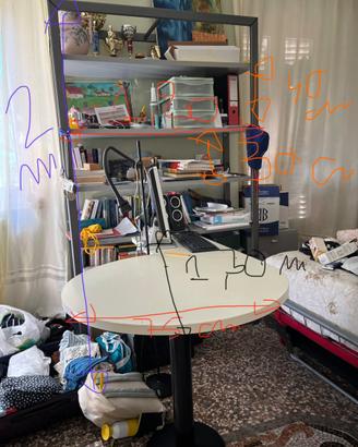 Libreria con scrivania