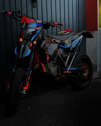 KTM EXC-f 450 six days - Omologato Motard