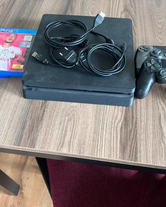 PS4 Slim 500GB +2 Controller +2 Giochi +Cavi
