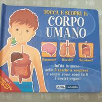 Libro ''Tocca e scopri il corpo umano'' Editrice A