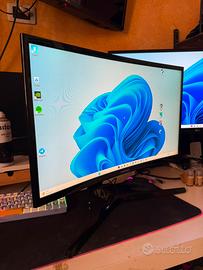 Monitor Samsung 27" 144hz Curvo