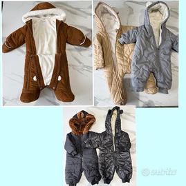 Tutine imbottite bimbo/a inverno (0–12 mesi)