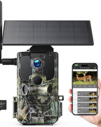 WOLFANG Telecamera cellulare 4G LTE
