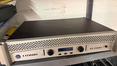 Amplificatore professione Crown XTi2000