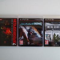 Metal Gear Solid Titoli per Playstation 3