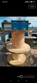 bobina in legno tavolino 