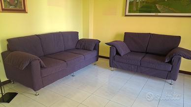 2 divani sfoderabili 3 posti + 2 posti moderni