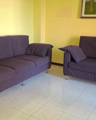 2 divani sfoderabili 3 posti + 2 posti moderni