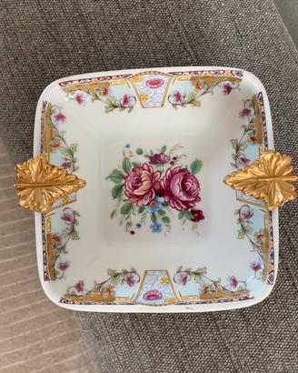 Ciotola in porcellana di Limoges – decorata a mano