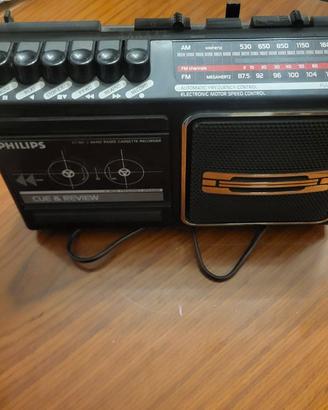 Philips D7160 2 Band Radio Cassette Recorder