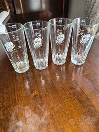 set 4 bicchieri Cynar vintage 