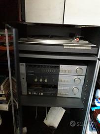 Stereo nordmende anni 70, 200cassette e 20 dischi