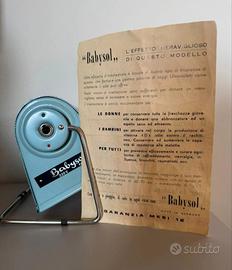 lampada vintage Babysol