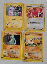 Lotto Expedition base set Pokemon 
