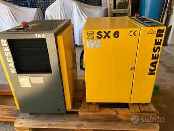 Compressore KAESER SX6 Essicatore TA5