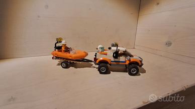 lego city jeep guardia costiera 60012