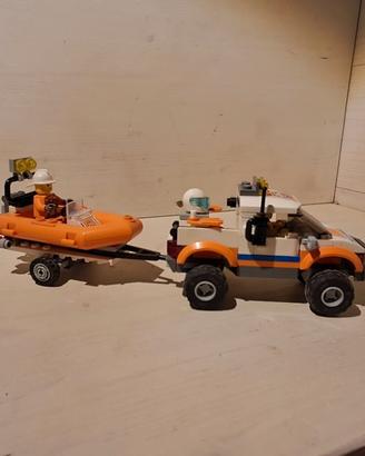 lego city jeep guardia costiera 60012