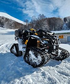  Quad  can-am con cingoli 