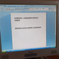 Monitor Video17" Fujitsu Siemens LCD